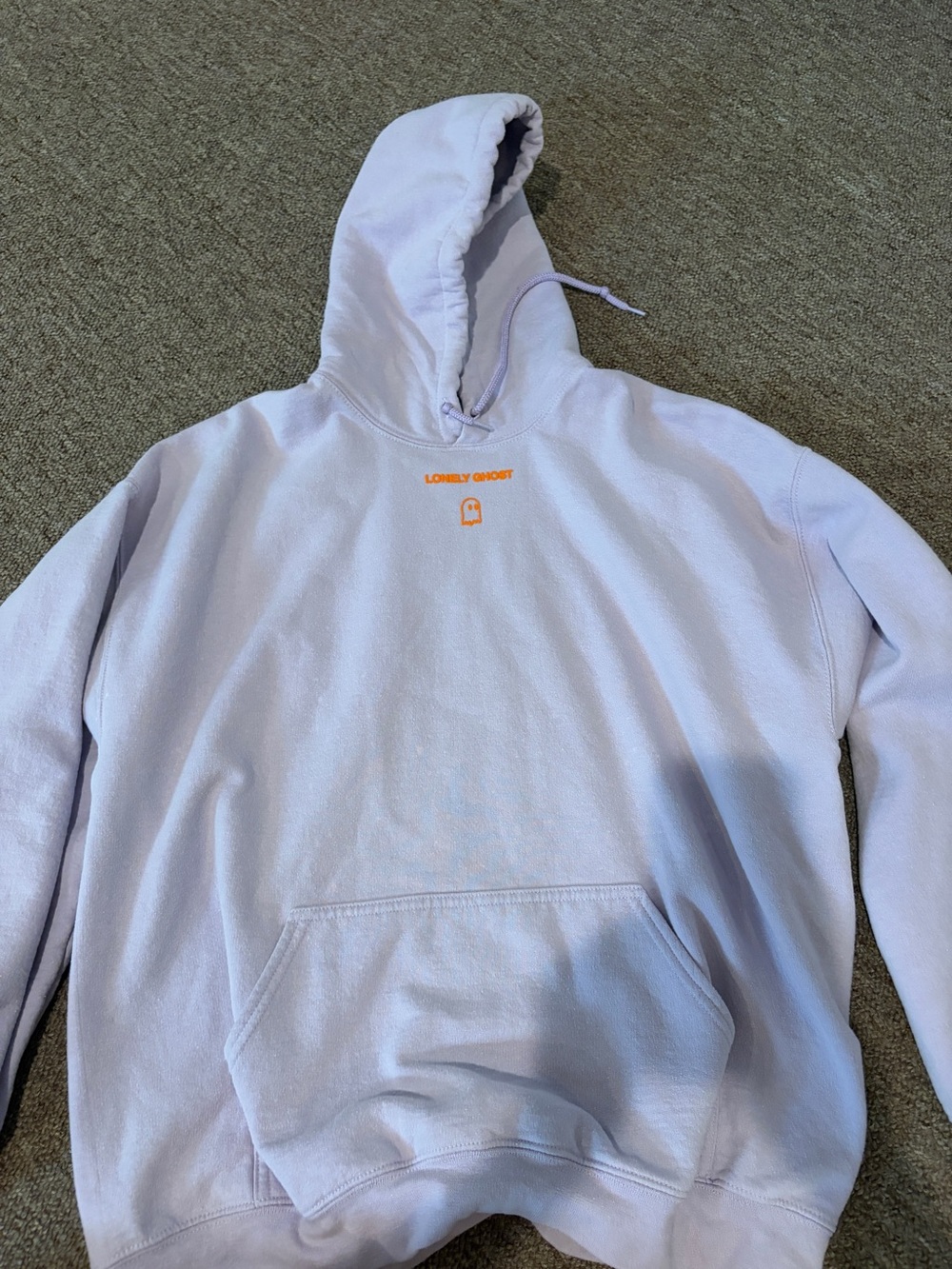 Lonely Ghost Lavender Hoodie Sweatshirt